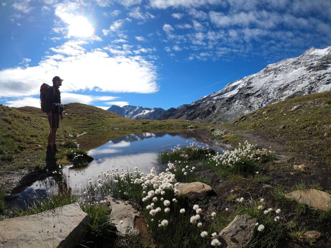 Lake La Thuile Aosta Valley Trekking