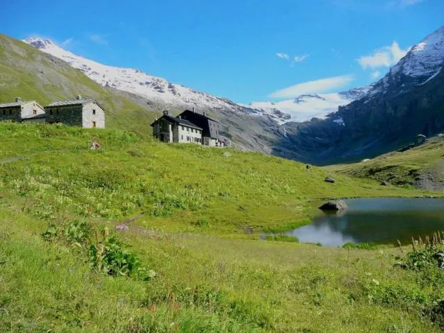 Lake La Thuile Aosta Valley Trekking