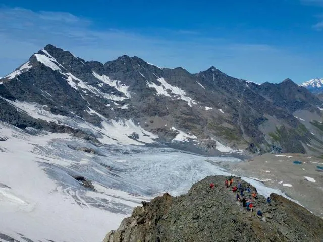 Lake La Thuile Aosta Valley Trekking
