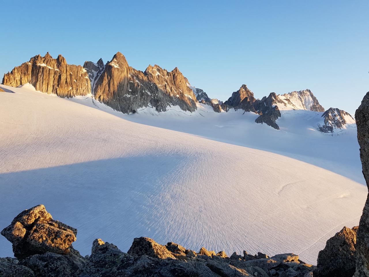 Trient, the Glaciers between France and Switzerland