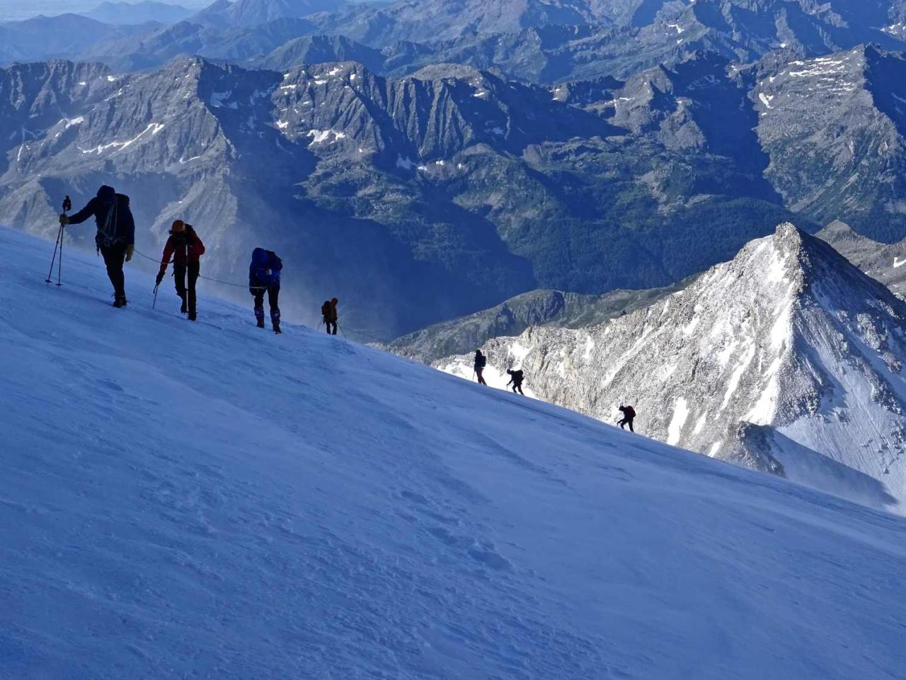 Anfängerkurs Bergsteigen - Gran Paradiso 