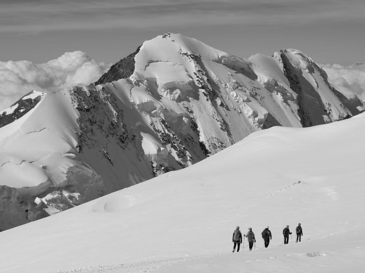 Besteigung Gran Paradiso, Monte Rosa & Mont Blanc - 6 Tage Kurs